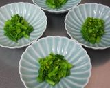 超簡単✿菜の花の辛子和え作り方13写真