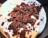 材料2つで簡単！生チョコクリーム作り方2写真