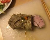 煮込んだ豚ヒレで前菜風に作り方1写真