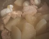 大根と鶏肉の煮物作り方4写真
