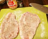 チープに美味い☆厚切りポークチャップ作り方2写真