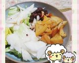 マクロビ☆白菜とりんごのマスタードサラダ作り方3写真