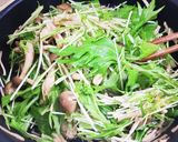 大人味♪キノコと水菜のサラダ作り方5写真