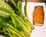 ほうれん草のなめ茸あえ作り方1写真