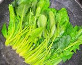 ほうれん草のなめ茸あえ作り方2写真