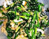 ほうれん草のなめ茸あえ作り方6写真