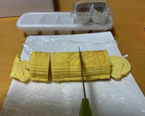 【お弁当自然解凍】ダイソー 冷凍卵焼き作り方8写真