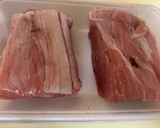 まぐろ尾の身と三浦大根の煮物作り方1写真