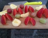 キラキラフルーツチョコ作り方1写真
