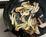 トレビスときのこのバターぽん酢炒め作り方4写真