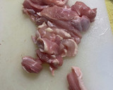 柚子香る鶏肉ときのこの味噌炒め作り方3写真
