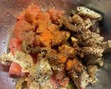 トマトホットチキンサラダ作り方6写真