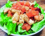 トマトホットチキンサラダ作り方9写真