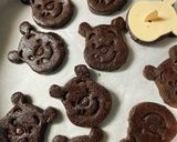 米粉ココアクッキー☆バレンタイン作り方4写真