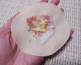 簡単&少量ok！豚と青葉&豚とチーズ餃子作り方7写真