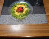 ヨウサマの減塩高菜と水菜の卵サラダ作り方1写真
