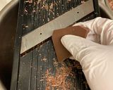 簡単、チョコレートの削り方作り方2写真