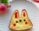 簡単うさぎの冷凍トースト♡子どもの日にも作り方6写真