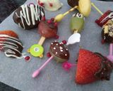 キラキラフルーツチョコ作り方5写真