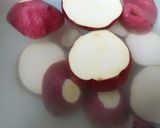 シュクメルリ　野菜の彩りを添えて作り方1写真