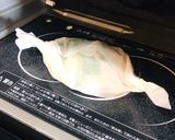 レンジで簡単☆かぶらと鶏手羽先の包み蒸し作り方3写真