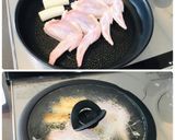 バター香る♡鶏手羽先のにんにく醤油焼き作り方2写真