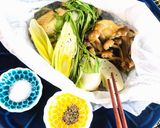 レンジで簡単☆かぶらと鶏手羽先の包み蒸し作り方4写真