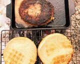 キャンプ飯 テリヤキバーガー作り方5写真