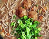 カレーリメイク→ ★☆カレー南蛮そば★☆作り方6写真