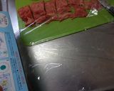 最速の高級肉の切り落とし焼き作り方7写真