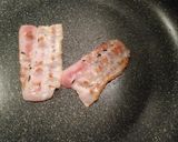 食パンアレンジ チーズ＆ベーコン作り方3写真