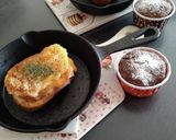 食パンアレンジ チーズ＆ベーコン作り方5写真