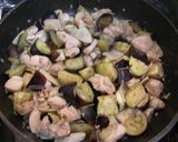 鶏肉となすのピリ辛豆乳坦々炒め作り方6写真