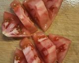 トマトを美味しく食べるサラダ＊作り方1写真