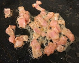 ＊ほうれん草とベーコンのバター炒め＊。作り方4写真