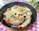 海老と豚肉のチーズ焼き作り方7写真