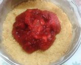 バレンタイン♡苺入りチーズケーキ2021作り方4写真
