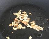 サバと菜の花のガーリックパスタ作り方2写真