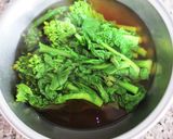 手間なし菜の花の煮浸し作り方5写真