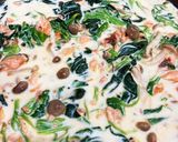 鮭とほうれん草のクリーミーチーズパスタ☆作り方6写真