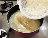 ほうれん草とメレンゲのスープ作り方4写真
