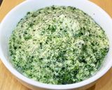 ほうれん草とメレンゲのスープ作り方5写真