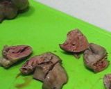 鶏のレバハツ焼き作り方3写真
