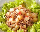 揚げ大根とひき肉のぽろぽろ炒め♪作り方7写真
