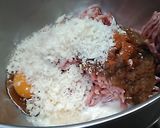 「玉ねぎきざみ」なしのハンバーグ、うまい作り方4写真