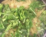 ワンパン☆オイルサーディンと菜花のペンネ作り方5写真
