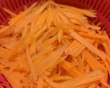 カンタン酢でキャロットラぺ作り方1写真
