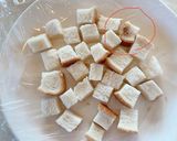 食パンラスク(チョコレートトッピング)作り方7写真