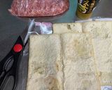 ひき肉をのせた☆油揚げのパリパリ焼き作り方4写真