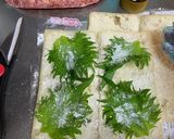 ひき肉をのせた☆油揚げのパリパリ焼き作り方5写真